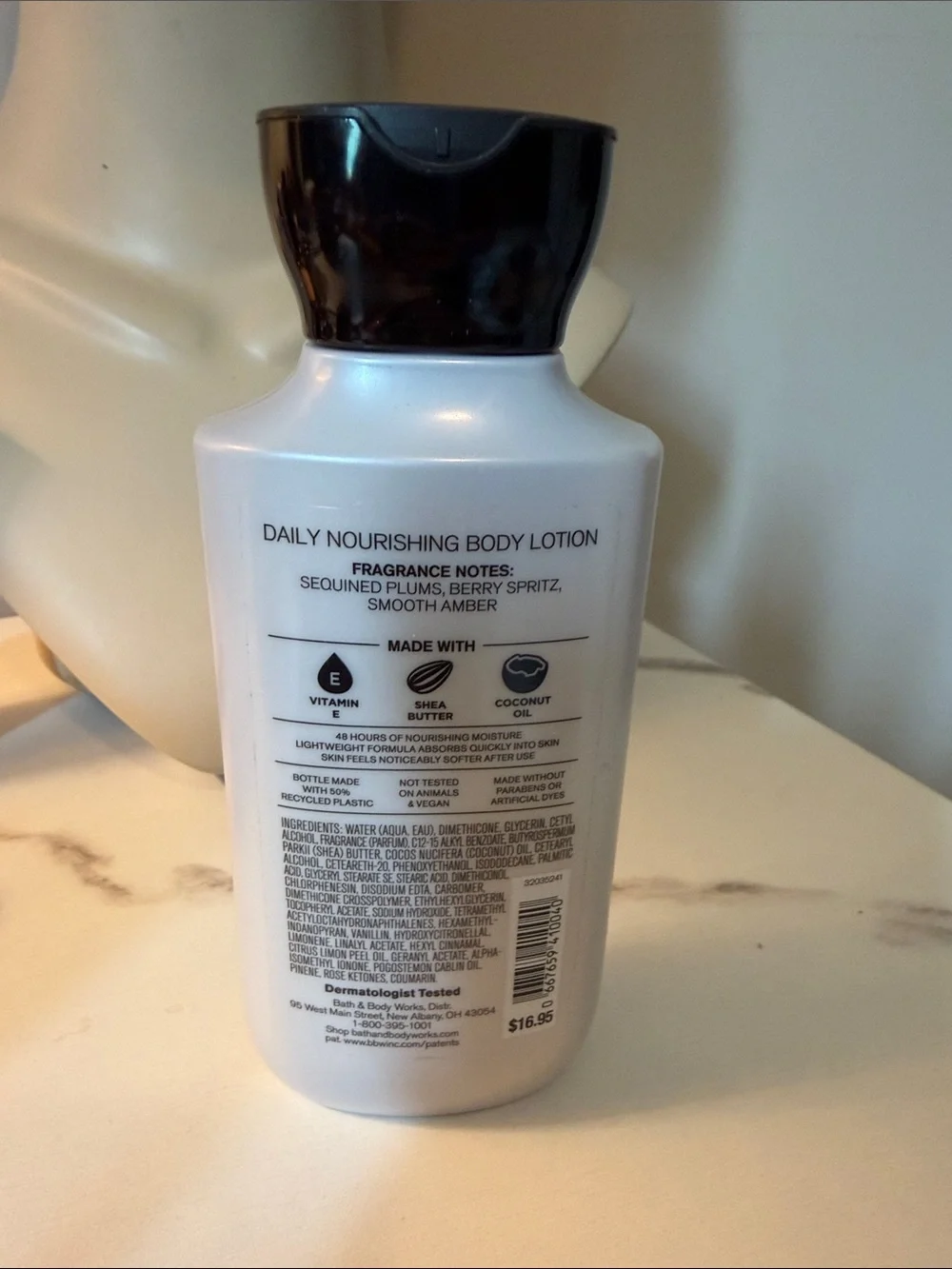 Bath & Body Works A Toast To You Body Lotion - White & Black Label